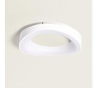 Plafonnier Led 17w Rond Ø400 Mm Cct Sélectionnable Unay Blanc