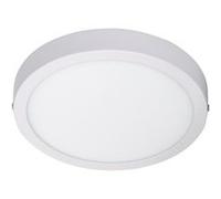 TechBrey Plafonnier LED 18W Rond Aluminium Ø210 mm Slim CCT Sélectionnable Galán SwitchDimm Blanc Blanc G