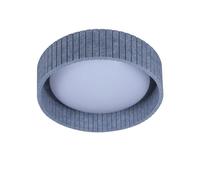 Plafonnier Led 18w Rond Feutre Ø400 Mm Cct Sélectionnable Kaptyn Gris