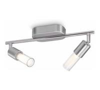 Plafonnier LED 2 têtes Philips Ledino Blanc G