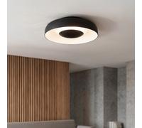 Plafonnier Led 20w Métal Duval Noir