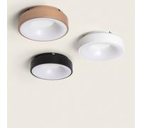 Plafonnier LED 20W Rond Aluminium Ø300 mm CCT sélectionnable Jacob
