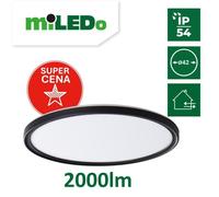 Plafonnier LED 22W-NW-O-B IP54 rond 2000lm AZPO 31505