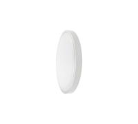 Plafonnier LED 24W 2400lm 4000K IP44 rond fi295 lait 7663
