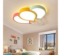Plafonnier LED-24W Chambre Enfant avec Dimmable Télécommande 3000-6000K Ballon Créatif Moderne pour Chambre à Coucher