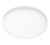 Plafonnier LED 24W Rond Aluminium Ø280 mm Slim CCT Sélectionnable Galán SwitchDimm Argent Argent G