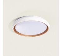 Plafonnier Led 28w Rond Ø410 Mm Cct Sélectionnable Rayan Blanc