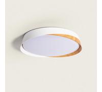 Plafonnier Led 28w Rond Ø420 Mm Cct Sélectionnable Nil Blanc