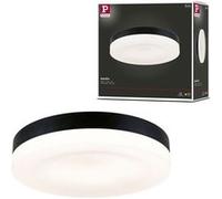 Paulmann 96778 Plafonnier LED 3-Step-Dim Amalie 2700K 1000lm 230V 16W gradable Noir mat applique et plafonnier