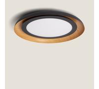 Plafonnier Led 30w Métal Garter Noir Mat