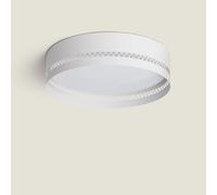 Plafonnier Led 30w Métal Raposka S Blanc Mat