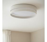 Plafonnier Led 30w Métal Raposka S Blanc Mat