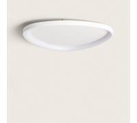 Plafonnier LED 30W Ovale Aluminium Ø600 mm CCT sélectionnable Owen