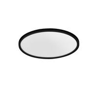 Ledvance 4058075573635 Bathroom Decorative Ceiling and Wall with WiFi Technology, Aluminium, 32 W, Noir, 50cm