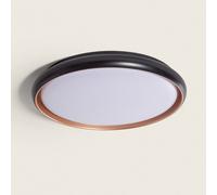 Plafonnier Led 36w Rond Ø510 Mm Cct Sélectionnable Rayan Noir