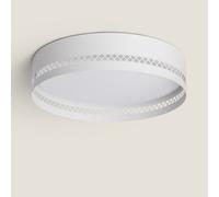 Plafonnier Led 40w Métal Raposka L Blanc