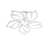 Plafonnier LED 65W, abat-jour moderne en acrylique, plafonnier au design pétale créatif pour salon, chambre à coucher