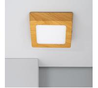 Plafonnier LED 6W Carré Aluminium 105x105 mm Slim CCT Sélectionnable Galán SwitchDimm Naturel Naturel G