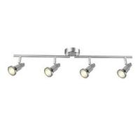 Plafonnier LED à 4 lumières Ryan - Gris Gris G