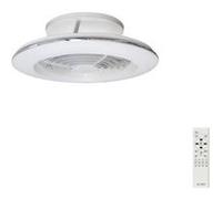 Mantra Plafonnier avec ventilateur Alisio Mini 70+30W 2700-5000K blanc – Télécommande