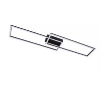Plafonnier LED Aluminium Noir Couloir L: 92,5 CM 2700-4000 K Deckenleuchte