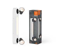 Plafonnier LED Applique Murale Decor 2 Spot Neptune Blanc 20W 1630lm Chaud 3000K