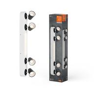 LEDVANCE Decor SP Neptune 708MM 27W SEL WT LEDV, Acier Inoxydable, 27 W, Blanc, 4 projecteurs