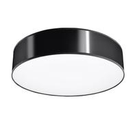 Plafonnier PVC Noir E27 3 Arena