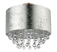 Plafonnier en Cristal Lampe de Chambre Abat-Jour Lampe Salle à Manger