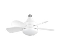 Plafonnier LED avec télécommande, ventilateur à intensité variable, lampe de base pour cuisine, chambre et salon, 50W
