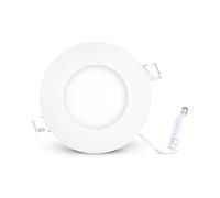 Plafonnier LED blanc Ø85 3W 3000°K