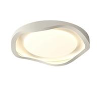Plafonnier LED Blanc Créatif Encastré Panneau Lumineux Minimaliste Et Élégant 3 Lampes De Plafond À Intensité Variable avec Protection Oculaire Luminaire Intégré pour Cuisine, Couloir,