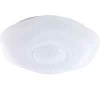 Plafonnier LED, blanc, intensité lumineuse variable, télécommande, D 50 cm