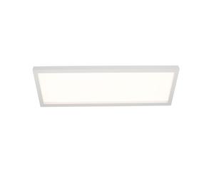 Plafonnier LED blanc Lampe de salon rectangulaire Panneau de plafond rétro-éclairé, rétro-éclairage, 22W 3000Lm blanc chaud, LxLxH 58,2x20,2x4,1 cm