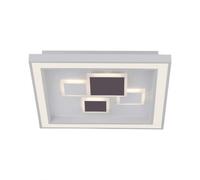 Plafonnier LED Blanc Noir Salon Bureau B:48 Cm 3000 K Lampe De Plafond Cuisine