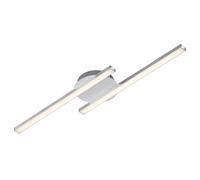 Plafonnier LED Cadre Lustre Applique Murale 12W Blanc Chaud 55,4cm Couleur Ar...