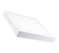 LEDKIA LIGHTING - Plafonnier LED Carré 48W | Éclairage 3800lm | Design Compact et Durable | Aluminium Léger | Installation Facile, 4000K Blanc Neutre, Aluminium