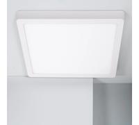 Plafonnier LED Carré Aluminium Slim 24W CCT Sélectionnable Galán 280x280 mm Swi
