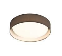 Plafonnier LED chambre à coucher Gris Blanc Blendarm 25 W Ø50 CM Deckenleuchte