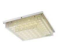 Plafonnier led chrome 9x38x38cm globo lighting 48214-24 Chrome G