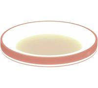 Plafonnier LED circulaire à intensité variable 3000-6000 K à économie d'énergie plat moderne pour chambre à coucher et salon Éclairage décoratif 50 cm Design simple