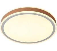 Plafonnier LED Circulaire en métal de Style européen pour Chambre à Coucher, Design Nordique Moderne, économie d'énergie, Facile à Installer, idéal pour Un Salon