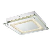 Plafonnier LED confortable 12W cage d'escalier chrome Globo CYRIS 49229-12