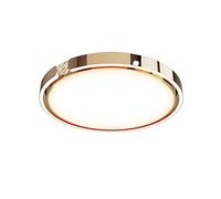 Plafonnier Led de Luxe En Cristal Et Diamant, Éclairage Créatif Pour Chambre, Chambre Parentale, Salon, Salle À Manger - Lumière Blanc Doré 42 X 6 Cm/Lumière Dorée Et Chaude/52 * 6Cm