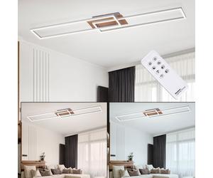 Plafonnier LED de luxe pour salle à manger, lampe lumière du jour argentée, TÉLÉCOMMANDE