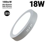 Plafonnier Led De Surface 18w : Température Lumière - Blanc Froid