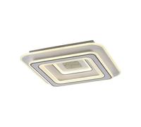 Plafonnier LED Deckenleuchte Variateur Changement 2700-5000K B : 49 CM Moderne
