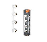 Plafonnier LED Decor 4 Spot Vénus Blanc 21W 910lm Blanc Chaud 3000K Réglable