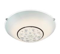 Plafonnier LED design lampe en cristal lampe en verre lampe de salon lampe de chambre D 30 cm