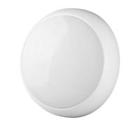 Plafonnier LED détecteur de mouvement IP65 10W 4000K - 720lm - éclairage de secours - rond - blanc